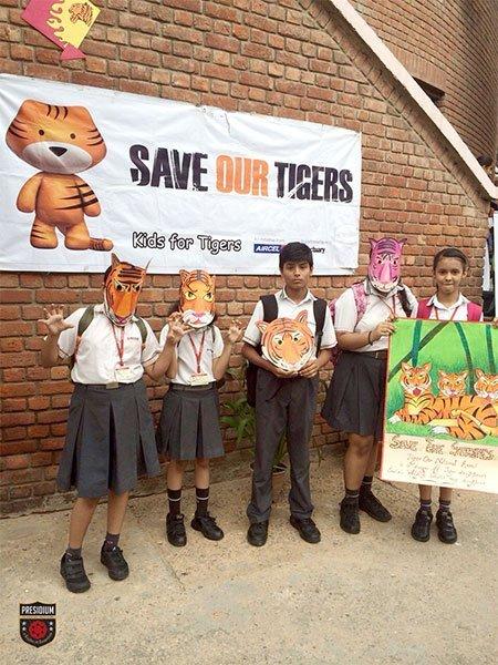 Presidium Gurgaon-57, PRESIDIANS ATTEND SAVE TIGER SEMINAR ON GLOBAL TIGERS DAY